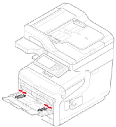 OKI B432DN - Chargement dans le bac MP - 4