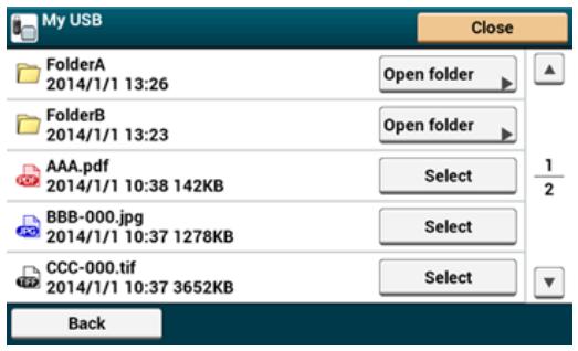 OKI B432DN - Données d'impression dans la Mémoire USB - 4