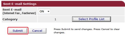 OKI B432DN - Cliquez sur [Submit]. - 1