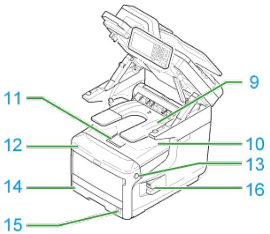 OKI B432DN - Mémoire USB déconnectée. - 4