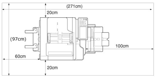 (271cm) 20cm (97cm) 60cm 20cm 100cm