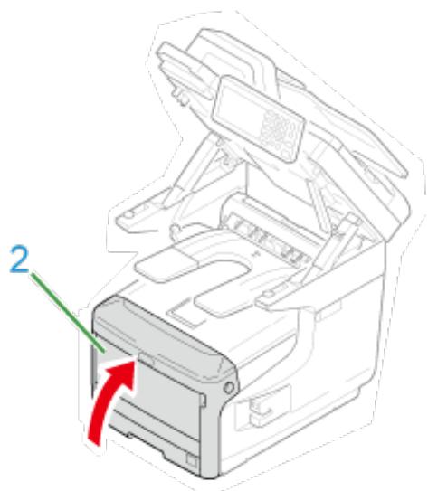 OKI MC760DN - ! Remarque - 1