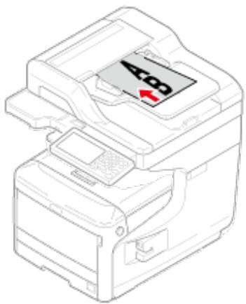 OKI ES7170DN - ES7131DNW - Symboles indiquant l'orientation du document - 2