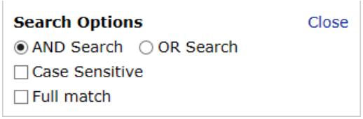 OKI ES7170DN - ES7131DNW - Options de recherche - 3