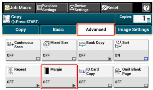 OKI ES7170DN - ES7131DNW - Copier recto avec marges - 1