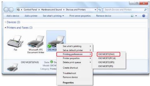 OKI ES7170DN - ES7131DNW - Importer les données du répertoire téléphonique - 1