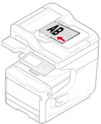 OKI ES7170DN - ES7131DNW - Symboles indiquant l'orientation du document - 2
