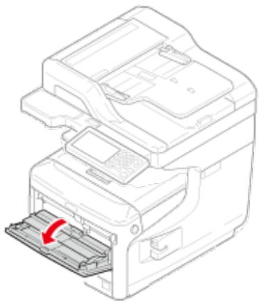 OKI ES8453DN - Chargement dans le bac MP - 1