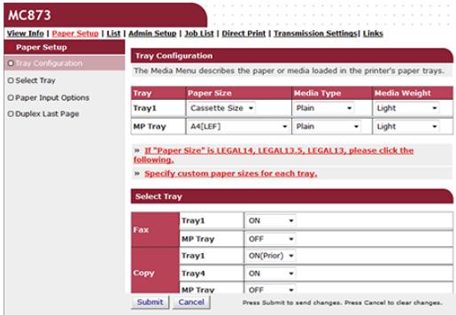 OKI ES8453DN - Configpapier - 1