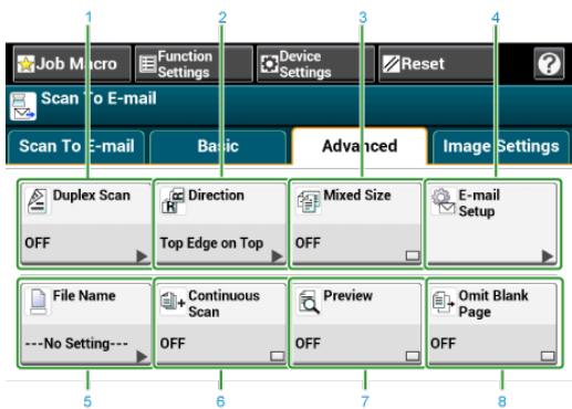 OKI ES8453DN - Écran Numérisation vers courriel - 3
