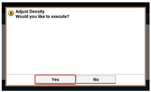 OKI ES8453DN - Appuyez sur [Oui]. - 3