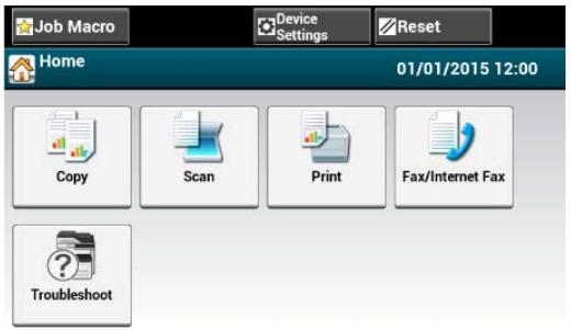 OKI ES8453DN - La machine entre l'etat de voir et l'écran d'accueil s'affiche. - 1