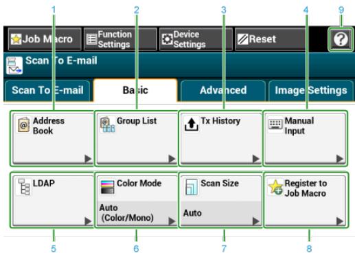 OKI ES8453DN - Écran Numérisation vers courriel - 2