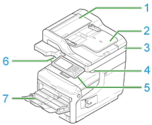 OKI ES8453DN - Vue avant - 1