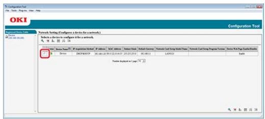 OKI ES8453DN - Modification de l'adresse IP - 1