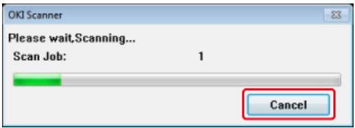 OKI ES8453DN - Annuler la numérisation à partir d'un ordinateur - 1