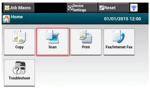OKI ES8453DN - Mode Numérisation manuelle - 1