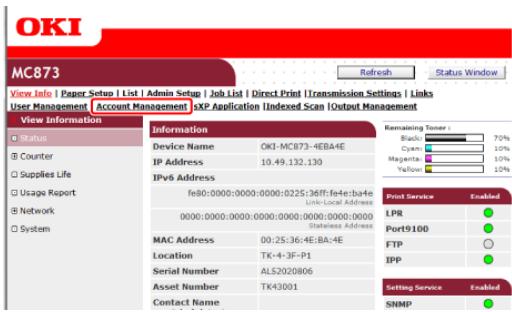 OKI ES8453DN - Remarque - 1