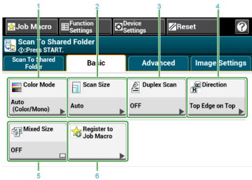 OKI ES8453DN - Écran Scan vers un dossier partagé - 2