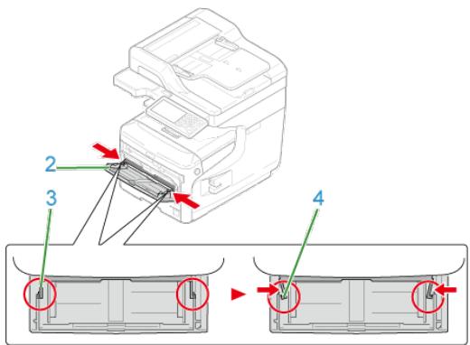 OKI ES8453DN - Fermez le scanneur. - 8