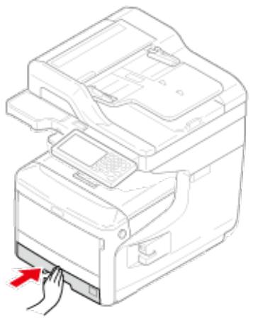 OKI ES8453DN - Fermez le scanneur. - 5