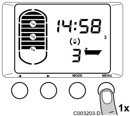 DE DIETRICH CEB - Navigation dans les menus - 1