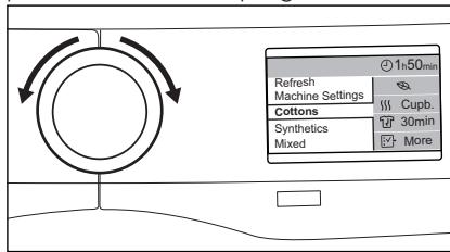 AEG-ELECTROLUX T8DBR842G - Réglage d'un programme - 1