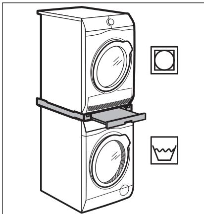 AEG-ELECTROLUX T76385AH2 - Kit de superposition - 1