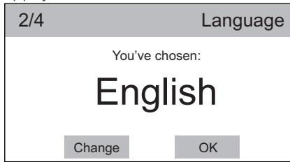 AEG-ELECTROLUX T8DBE84W - Réglage de la langue - 1