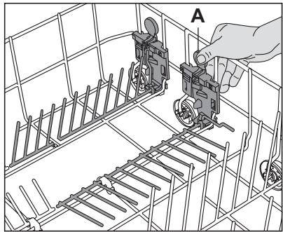 OCEANIC LVC649B - Tiges du panier inférieur rétractables (4 pièces) - 2