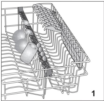 OCEANIC OCEALV1249WDD - Support pour verres du panier supérieur - 1