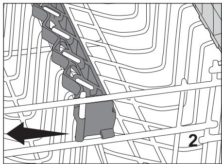 OCEANIC OCEALV1249WDD - Support pour verres du panier supérieur - 2