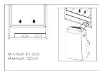DOMO DO324A - INSTALLATIE VAN DE RAAMUITLAAT - 2