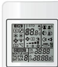 DAIKIN FTXJ20MW - Écran (à cristaux liquides) - 1