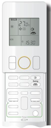 DAIKIN FTXJ20MW - Réglage du sens du flux d'air et du débit d'air - 1