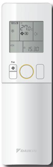 DAIKIN FTXJ20MW - Réglage du sens du flux d'air et du débit d'air - 1