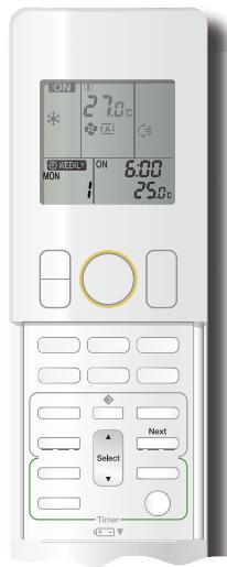 DAIKIN FTXM50M - Utilisation de la minuterie hebdomadaire dans ces cas - 1