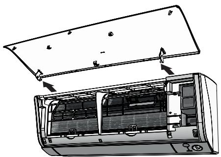 DAIKIN FTXM50M - Retirez le panneau avant. - 2