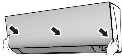 DAIKIN FTXM50M - Placez les filtres dans leur position initiale et fermez le panneau avant. - 1