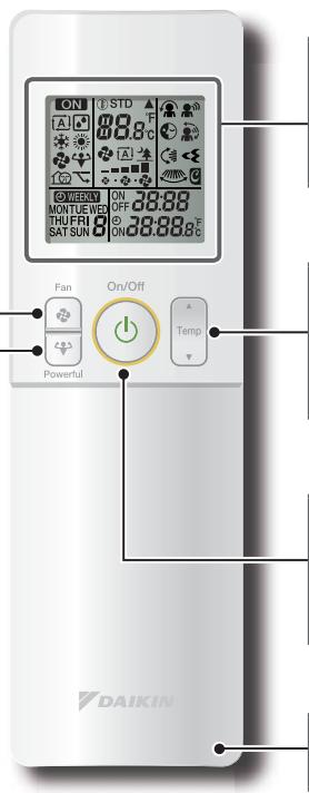 DAIKIN FTXM50M - Touche puissant - 1