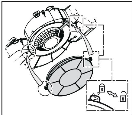 AEG-ELECTROLUX DPE3940M - - Filtru cu carbon activ lavabil - 1