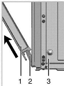 LEISURE CUISINEMASTER 110 DUAL FUEL - Removing the drop down oven doors - 3