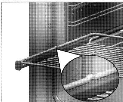 LEISURE CUISINEMASTER 100 DUAL FUEL - Placing the wire shelf and tray onto the telescopic racks properly - 2