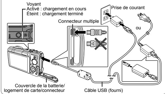 OLYMPUS TG6 - Connexion de l'appareil photo - 1