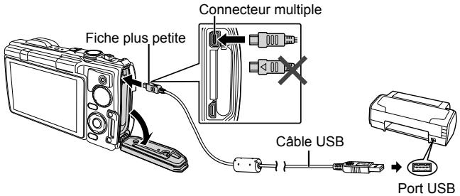 OLYMPUS TG6 - Connexion de l'appareil photo - 1