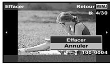 OLYMPUS TG6 - Affichez l'image à supprimer et appuyez sur - 2