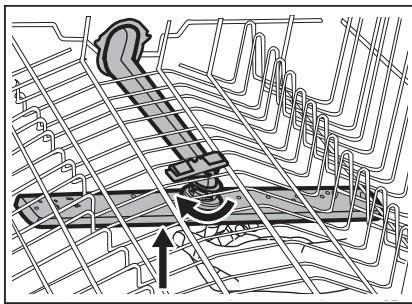 AEG-ELECTROLUX FSB41600Z - Nettoyage du bras d'aspersion supérieur - 1