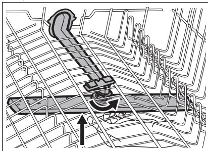 AEG-ELECTROLUX FSB41600Z - Nettoyage du bras d'aspersion supérieur - 3