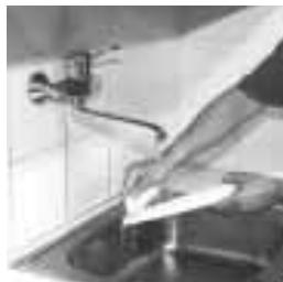 FAGOR LFF-310W - Nettoyage du filtre de LAVAGE - 8