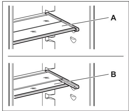 AEG-ELECTROLUX SCB51821FS - Clayettes amovibles - 1
